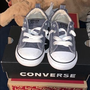 Converse toddlers street slip sneakers (size 10)